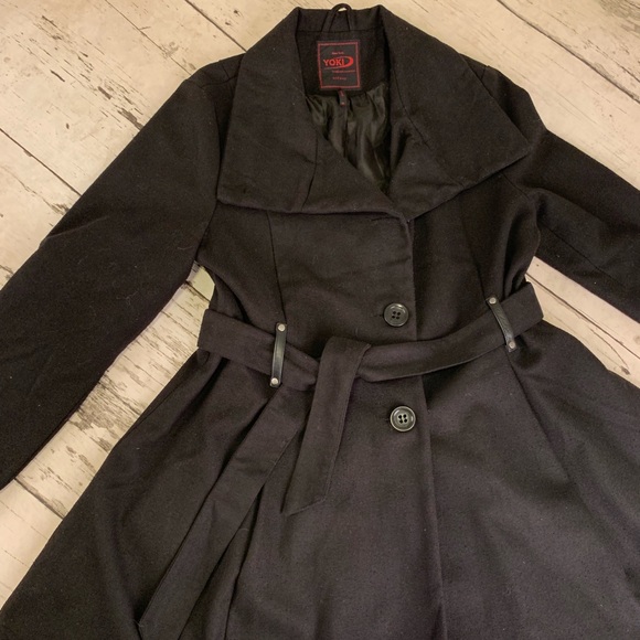 Yoki fleece peacoat Clearance